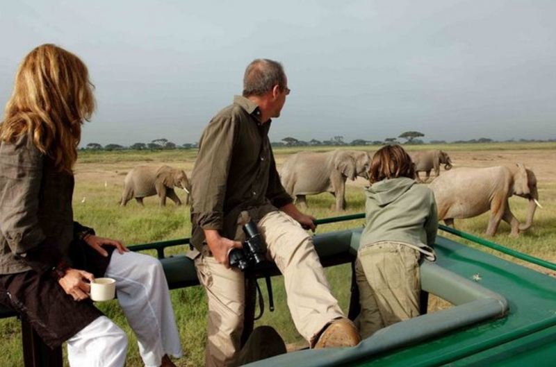 Amboseli Serena Safari Lodge Exterior foto